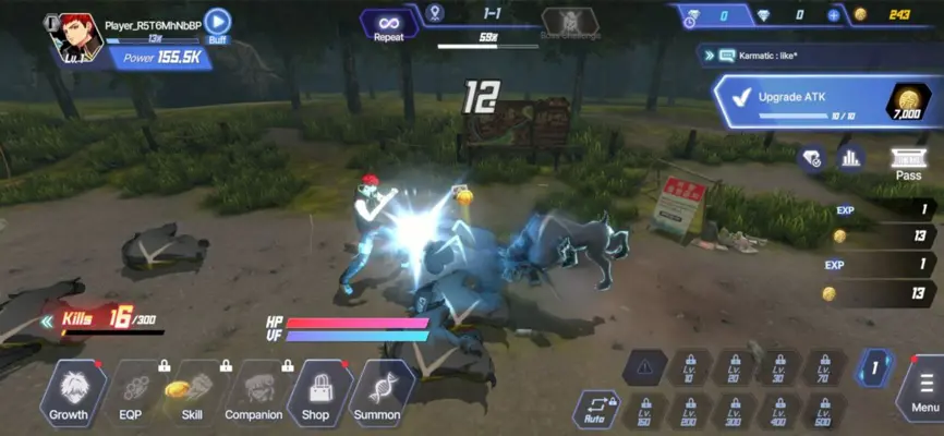 Wild Fighter Idle android App screenshot 6